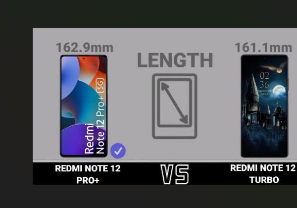 Mau Beli yang Mana: Xiaomi Redmi Note 12 Pro Max 2023 vs Redmi Note 12 Turbo, Ini Kelebihan dan Kekurangannya 