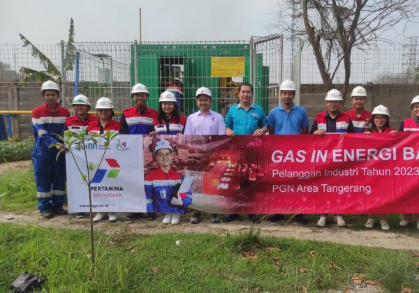 PGN Area Tangerang Suplai Gas ke PT Aneka Baja Perkasa Industri, Dukung Daya Saing Industri Baja