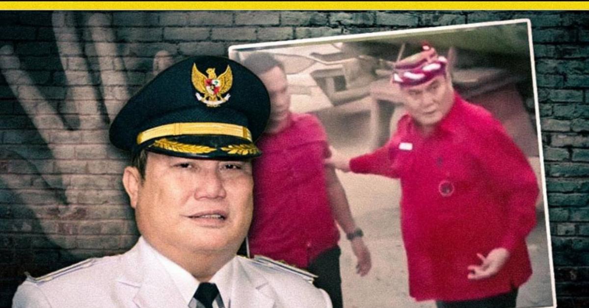 Ajudan Bupati Kutai Barat Viral Setelah Tendang Kepala Supir Truk Sawit 