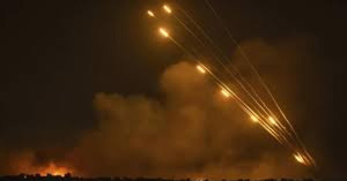 Hamas Bombardir Israel dengan 11 Ribu Roket, Iron Dome Lumpuh! 