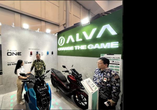 Perdana Hadir di Indonesia Motorcycle Show+ 2023 (IMOS+ 2023), ALVA Lanjutkan Ekspansi Ekosistem