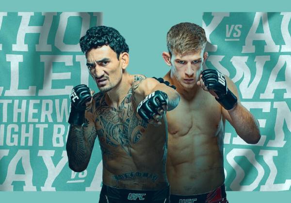 Link Live Streaming Gratis UFC Kansas: Max Holloway vs Arnold Allen, Duel Penentu Boxer Terbaik di Dunia!