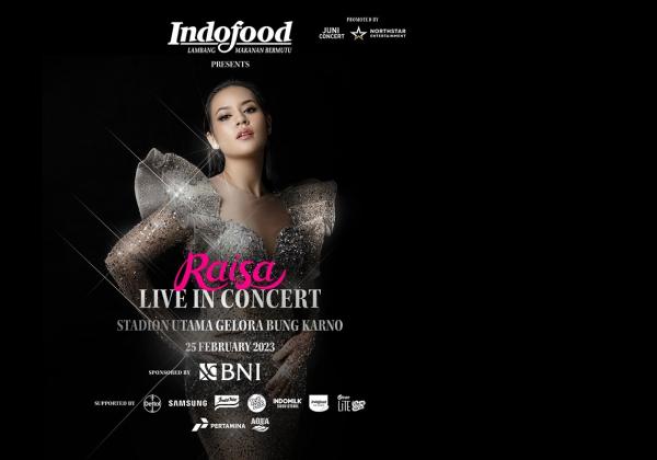 Dorong Industri Kreatif, BNI Dukung Sponsor Raisa Live in Concert