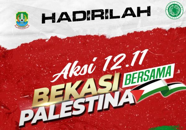 Aksi Bela Palestina Diselenggarakan di Kota Bekasi Hari Ini, Massa Dilarang Membawa Atribut Partai Politik