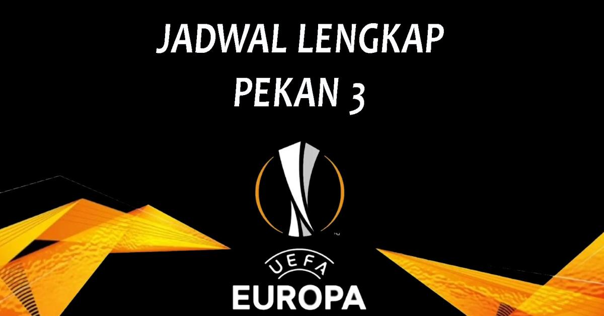 Jadwal Lengkap Europa League 2023-24 Matchday 3 Serta Link Siaran Langsung