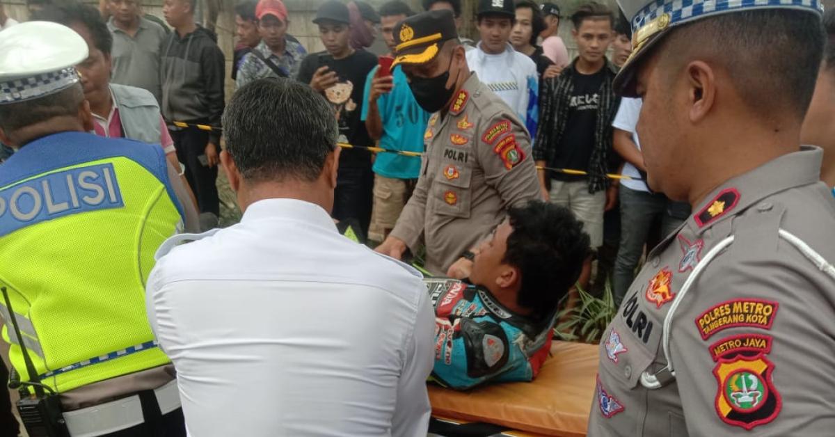 Drag Race Porprov Banten VI 2022 Diwarnai Kecelakaan, Kapolres Metro Tangerang Kota: Langsung Ditangani