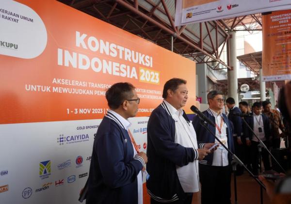 Gencarkan Pembangunan Infrastruktur Transformasi Digital, Menko Airlangga: Industri Konstruksi Butuh Proses Bisnis Modern