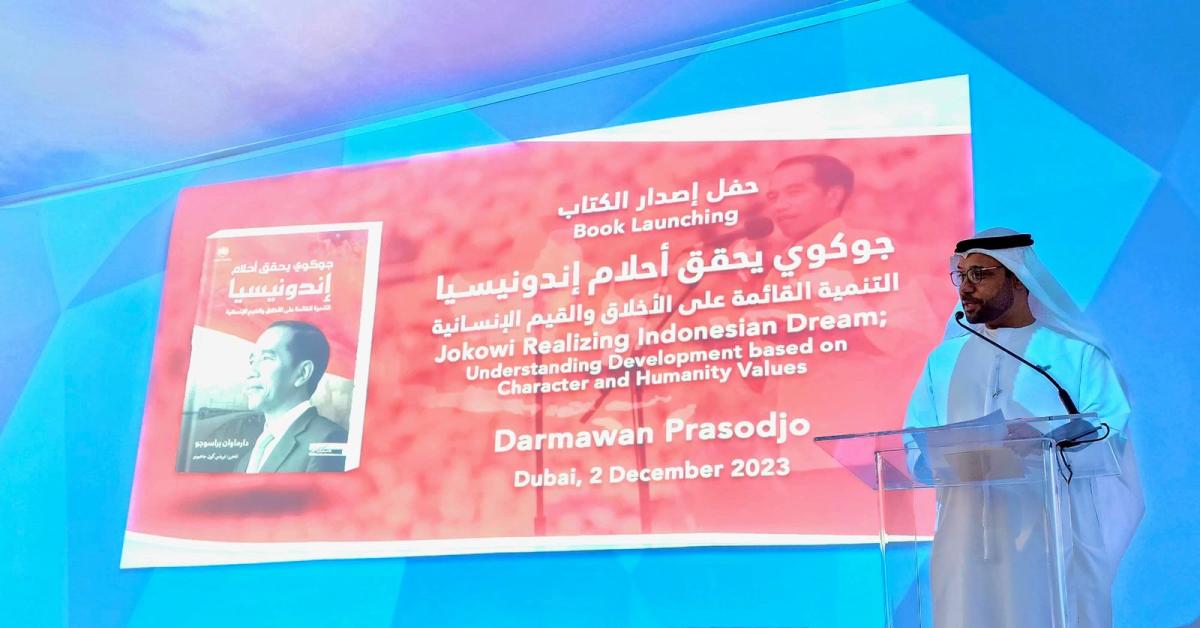 Jadi Inspirasi, Biografi Jokowi Karya Dirut PLN Diluncurkan di Dubai Dalam Bahasa Arab