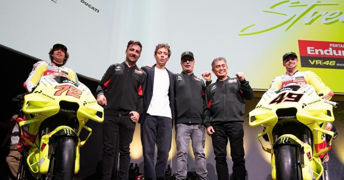 Livery Baru VR46 Racing Team pada MotoGP Musim 2024