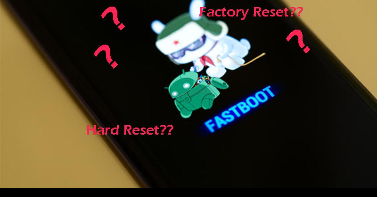 Cara Factory Reset HP Xiaomi Redmi 4A Kembali ke Pengaturan Awal