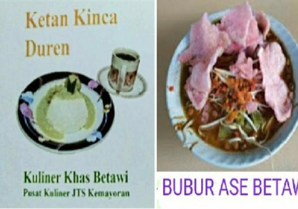 Kuliner ala Betawi Hadir di JTS Kemayoran, Jakarta Pusat, Ketua FKBB Turun Tangan