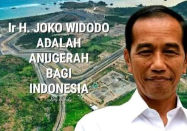 Ali Ngabalin Pamer Foto Jokowi 'Anugerah Bagi Indonesia', Warganet: Ente Mending Jadi Pelawak Aja!