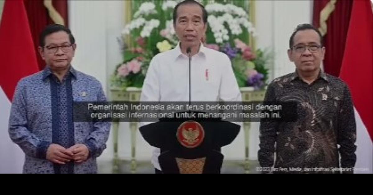 Jokowi Buka Suara Tentang Pengungsi Rohingya, ' Tindak Tegas TPPO!'