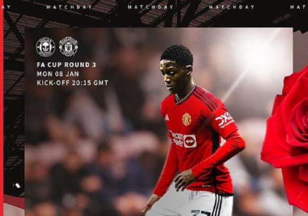 Link Live Streaming FA CUP 2023-2024: Wigan Athletic vs Manchester United