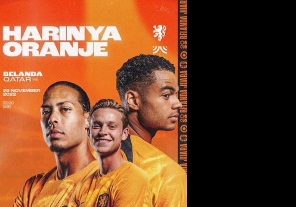 Link Live Streaming Piala Dunia 2022: Belanda vs Qatar