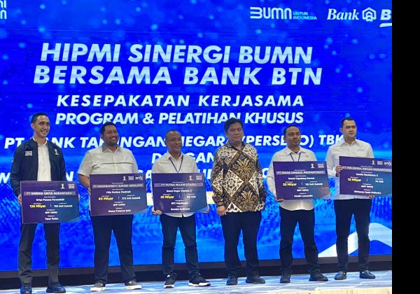 HIPMI Sinergi BUMN Bersama Bank BTN