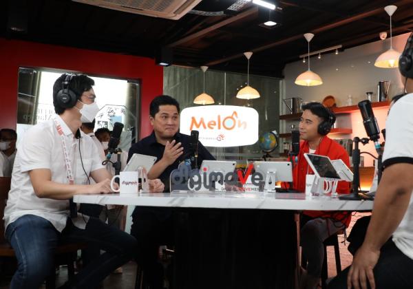 Melon Indonesia Hadirkan Playlist 'Erick Thohir’s Favourite Hits' di Aplikasi Langit Musik
