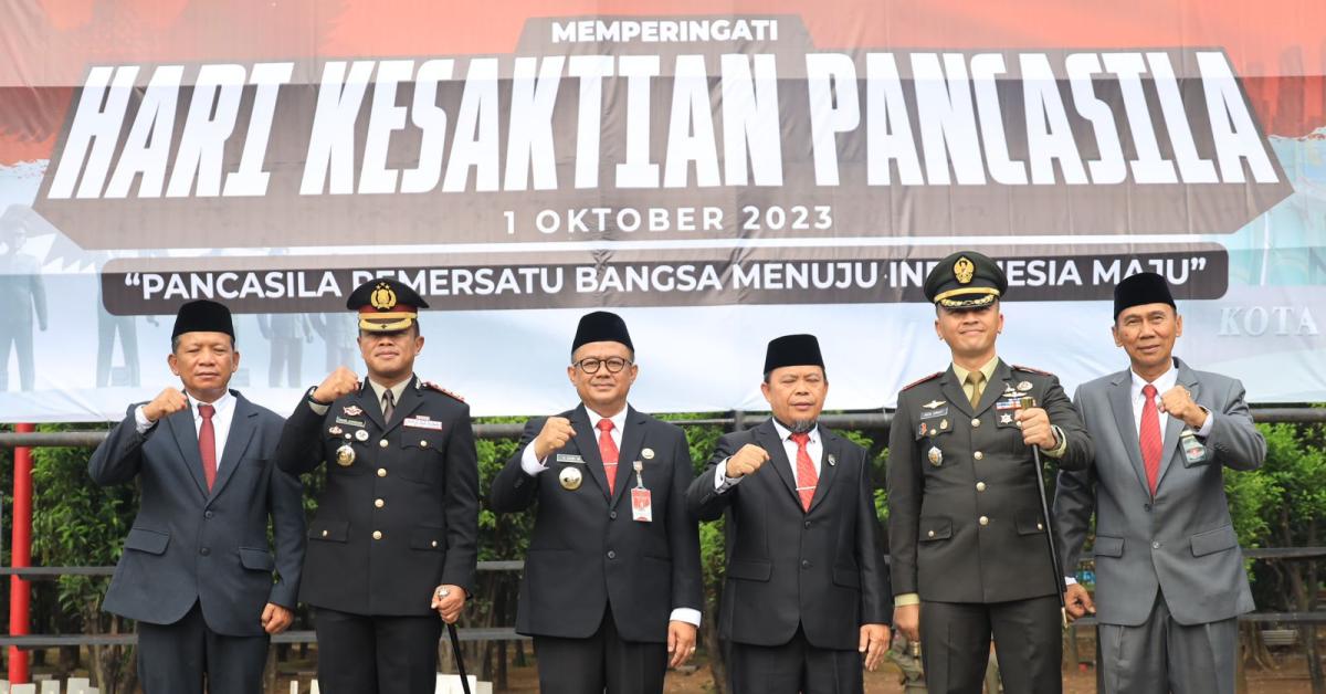  Upacara Hari Kesaktian Pancasila di Kota Bekasi Berjalan Dengan Khidmat