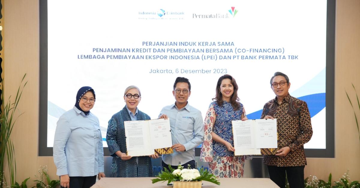 Permata Bank Perkuat Kerja Sama dengan Lembaga Pembiayaan Ekspor Indonesia