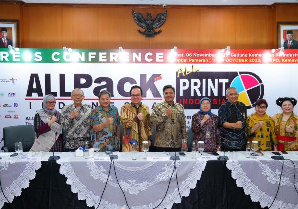 Pameran All Pack & All Print Indonesia 2023 Kembali Digelar 11 - 14 Oktober