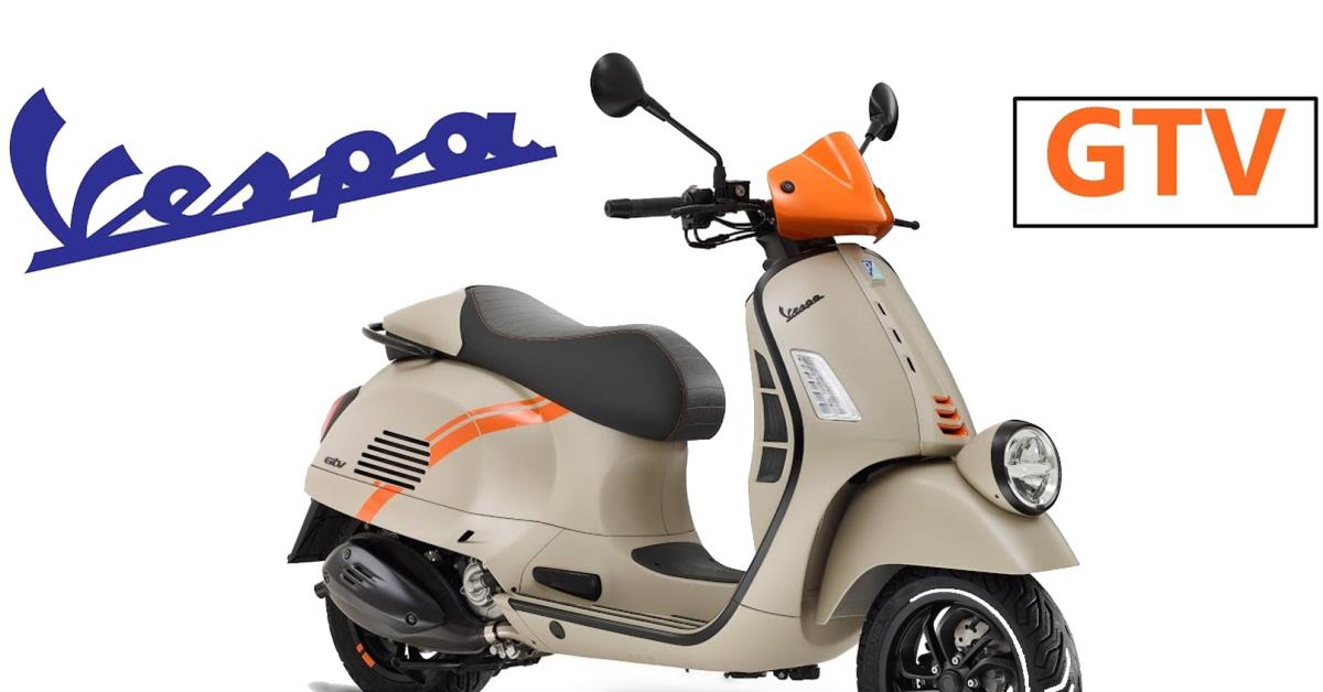 Memperkenalkan Update Terbaru Model Vespa Sporty Paling Ikonik dan Otentik, THE VESPA GTV 2023