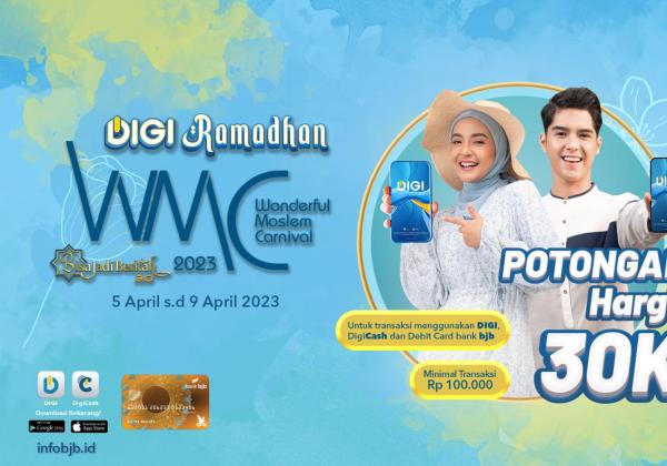 bank bjb Gelar Bazar DIGI Ramadhan: Wonderful Moslem Carnival 2023 di Bandung
