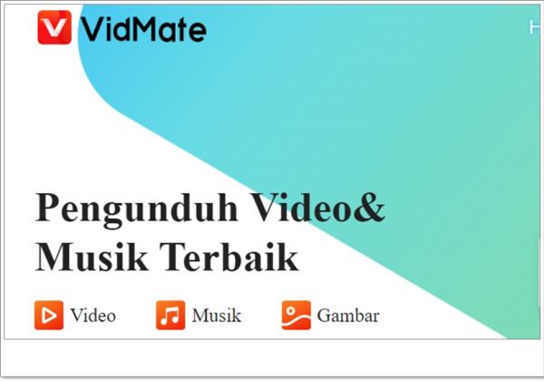 Link Download Aplikasi Vidmate Yang Asli Indonesia, Suport Berbagai Macam Resolusi Unduhan!