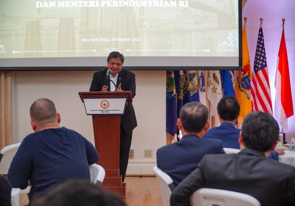 Menko Airlangga Bahas Keketuaan G20 di New York dalam Temu Masyarakat Indonesia