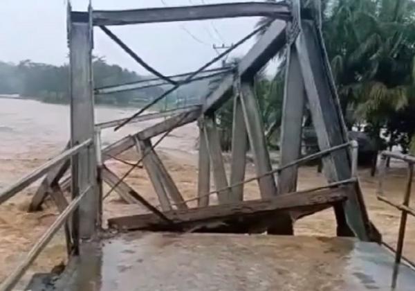 Banjir Terjang Lebak Banten, 6 Sungai Meluap Disertai Arus Deras
