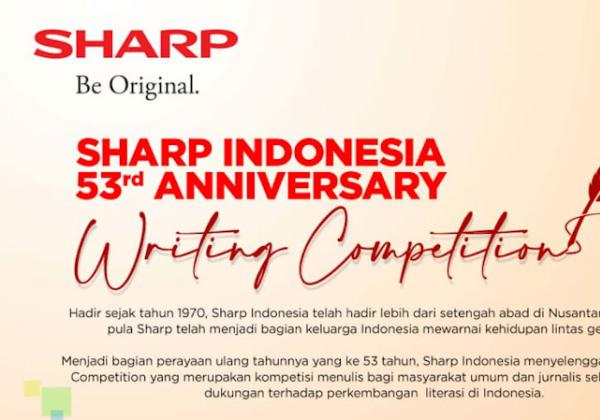 Rayakan Hari Jadi Ke 53 Tahun Sharp Indonesia Gelar Kompetisi Menulis