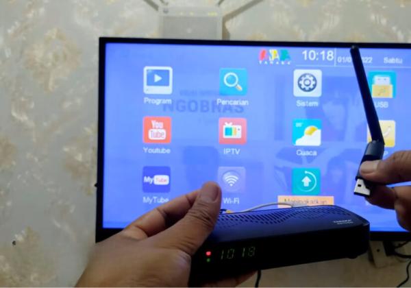 Cara Menggunakan Dongle WiFi ke Smart TV Tanpa Pakai Set Top Box!