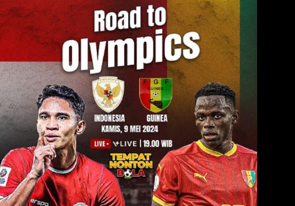Link Live Streaming Playoff Olimpiade 2024: Timnas Indonesia U-23 vs Guinea U-23
