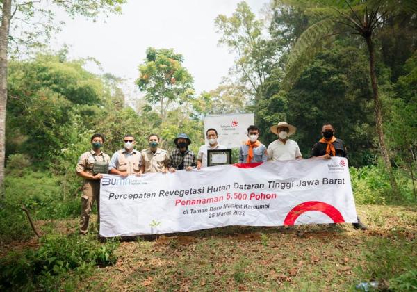 Telkom Konsisten Dukung Penanggulangan Perubahan Iklim Melalui Program Reboisasi dan Konservasi