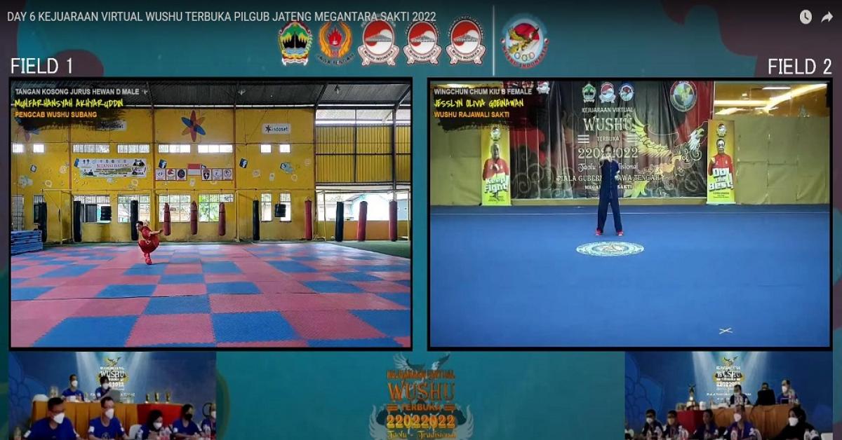 Mahasiswa Desain Produk UEU, Borong Medali di ajang Virtual Wushu Terbuka