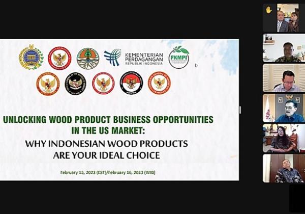 Indonesia Dorong Ekspor Produk Kayu ke AS