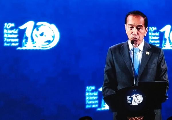 So Sweet, Momen Jokowi Perkenalkan Prabowo Sebagai The Next President Indonesia di Hadapan Delegasi WWF