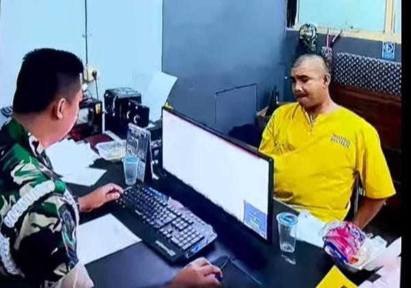 Wajah Anggota Paspampres dan TNI AD Pelaku Penganiayaan Warga Aceh hingga Tewas dengan Baju Tahanan Militer