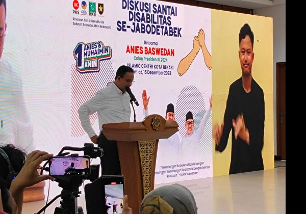 Berkunjung ke Kota Bekasi, Anies Baswedan Komitmen Hentikan Fenomena Ordal di Indonesia