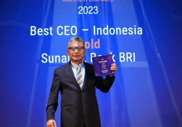 Bukukan Kinerja Terbaik, Sunarso Raih The Best CEO, BRI Borong 9 International Awards dari FinanceAsia