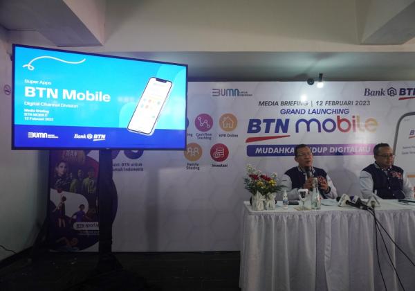 BTN Resmi Luncurkan SupperApp BTN Mobile