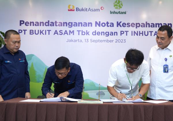 Grup MIND ID PTBA Wujudkan Program Dekarbonisasi dengan Reklamasi dan Rehabilitasi DAS