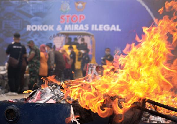 Dua Wilayah Jadi Sasaran Bea Cukai Gelar Operasi Gempur Rokok Ilegal