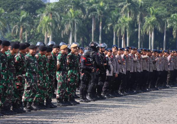 3.643 Personel Gabungan Amankan Aksi Demo Sengketa Pilpres Siang Ini di Monas