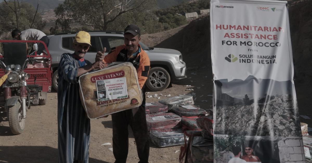 Salurkan Donasi Kemanusiaan, SBI Peduli Gempa Maroko Bersama Dompet Dhuafa