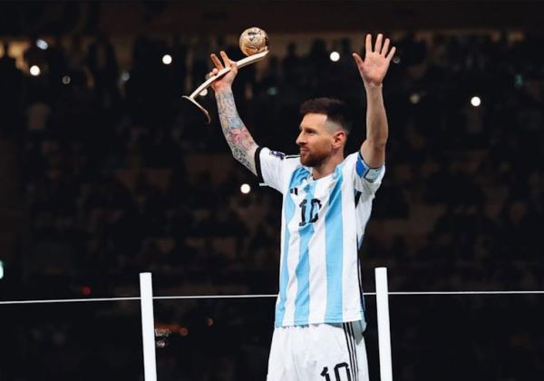 Lionel Messi Didapuk Jadi Pemain Terbaik Piala Dunia 2022, Ini Catatan Impresifnya