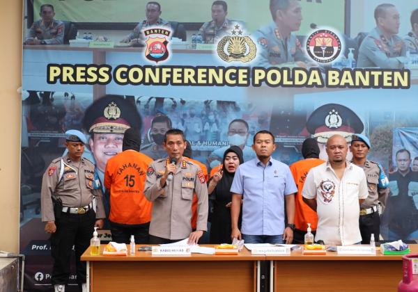 Praktik Oplos Gas Elpiji Dibongkar Polda Banten, 4 Pelaku Ditangkap!