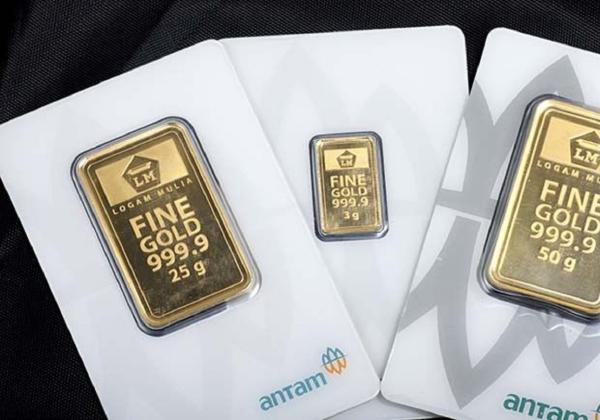 Harga Emas Antam Hari ini (1/7) Turun Rp2.000 Per Gram Jadi Segini