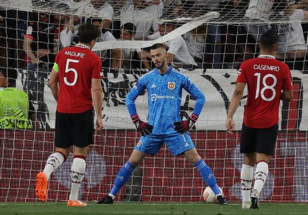 Liga Europa: Legenda Man United Semprot De Gea Bikin Blunder Konyol Berujung Kalah Telak dari Sevilla