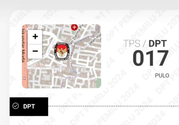 Jampidsus Febri Ardiansyah Coblos di TPS 17 Kelurahan Pulo Kebayoran Baru