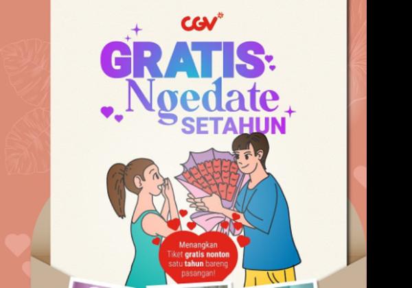 CGV Tebar Promo Valentine 2023: Dapatkan Gratis Nonton 1 Tahun Bareng Pacar, Begini Caranya